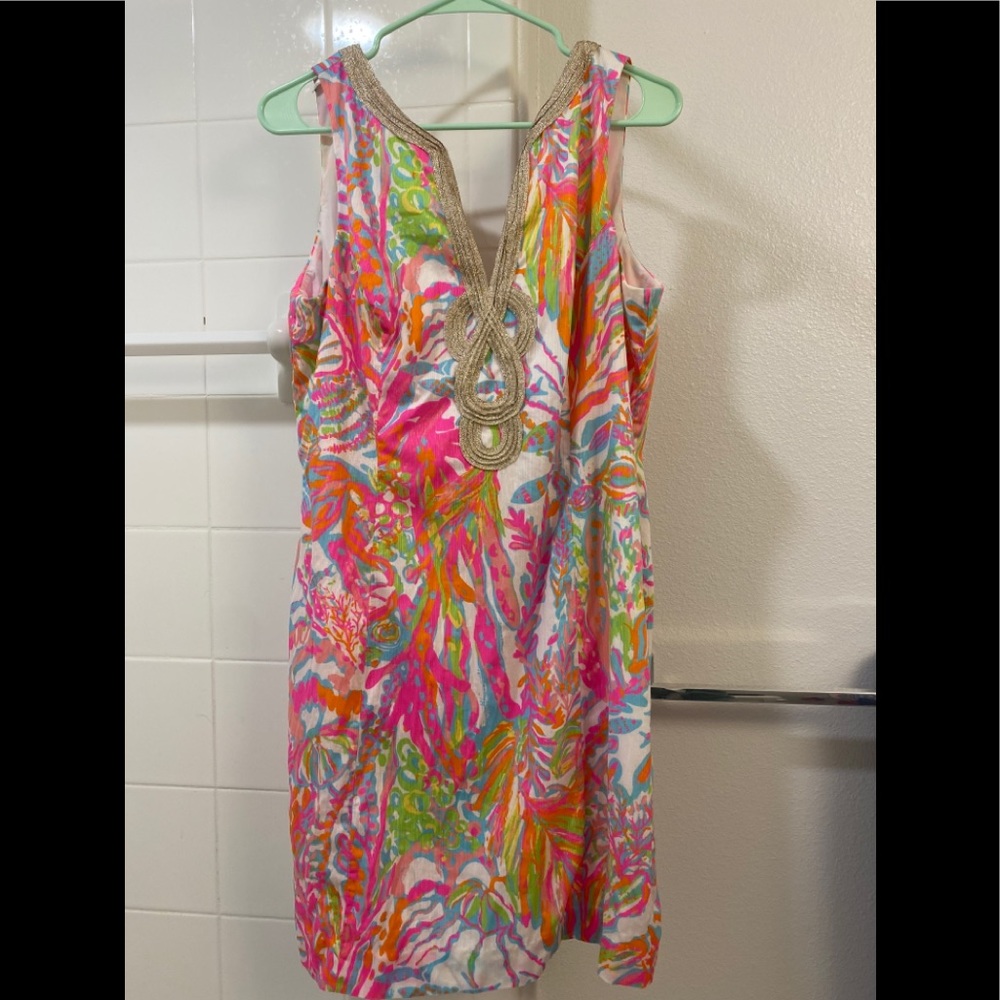 Lilly Pulitzer dress in scuba to Cuba
